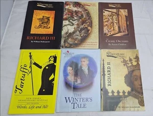 Lot of 6 Playbills Shakespeare Theatre Of New Jersey Richard 3, Tartuffe, etc - Picture 1 of 5