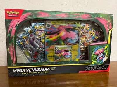 POKEMON TCG MEGA VENUSAUR EX PREMIUM COLLECTION - ENGLISCH - NEU - OVP - Bild 1 von 3