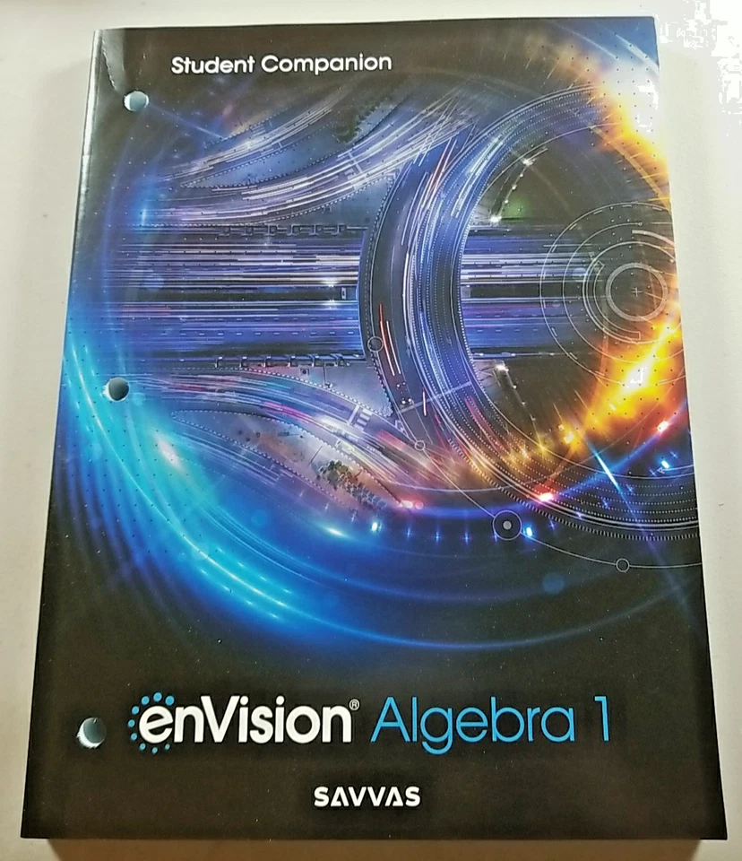 EnVision Algebra 1 Student Companion Savvas Learning Company 2024 Edition New - Image 1 of 4