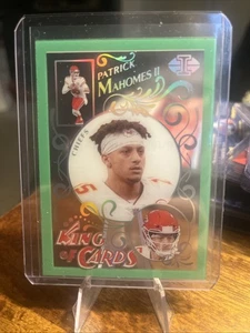 PATRICK MAHOMES II 2021 ILLUSIONS KING OF CARDS EMERALD CHIEFS - Bild 1 von 2
