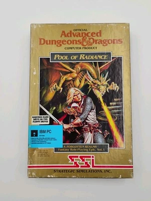 Advanced Dungeons & Dragons: Pool of Radiance (PC, 1988) Heroes Of The Lance - Image 1 of 4