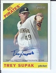 Trey Supak 2015 Topps Heritage Minors Real One Autograph - Picture 1 of 1