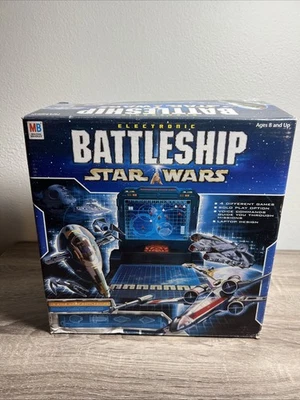 Electronic STAR WARS Battleship 2002 Milton Bradley Hasbro Game Near Complete - Image 1 of 4