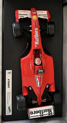 1:18 Hot Wheels Ferrari F2001 Michael Schumacher With Decals - Image 1 of 4