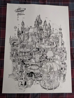 Póster de soporte de producto vintage para BMC Software IBM Computer CICS VSAM 34x25 pulgadas Foto 1 de 4