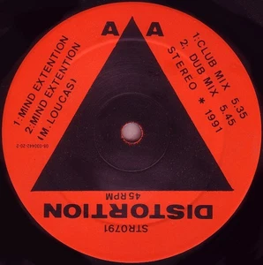 Distortion - Twilight Tone Vinyl 1991 12" Netherlands STR 0791 - Picture 1 of 4
