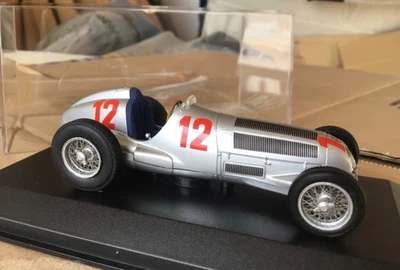 1/43  MINICHAMPS , Mercedes Benz , German GP,   1937   R.  Caracciola mint++  ! - Image 1 of 4