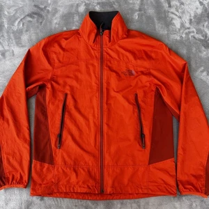 North Face Jacket Mens Medium Full Zip Lightweight Outdoor Hiking Activewear - Picture 1 of 9