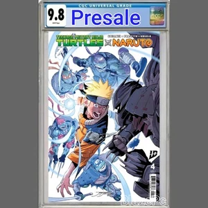 Teenage Mutant Ninja Turtles X Naruto #4 CGC 9.8 Jiménez Cubierta A 2025 PREVENTA - Imagen 1 de 1