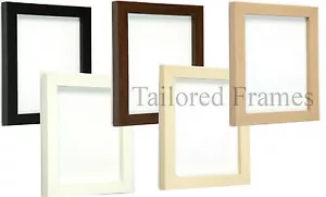  Black White Walnut Beech Maple Photo Picture Frames available all sizes new UK - Picture 1 of 15