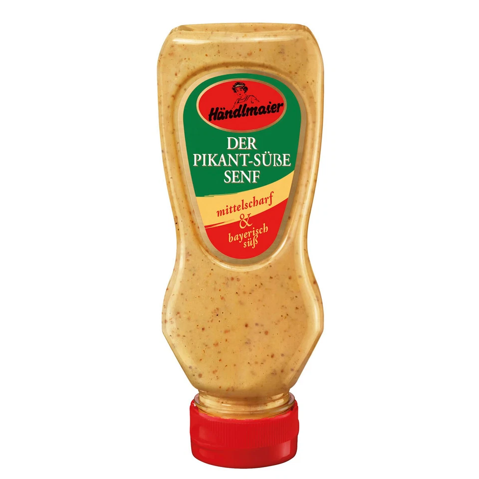 Händlmaier Der Pikant Süße Senf mittelscharf bayerisch süß 225ml - Bild 1 von 1