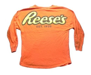 Reese's Shirt Adult Extra Small Peanut Butter Milk Chocolate Long Sleeve Mens - Picture 1 of 7