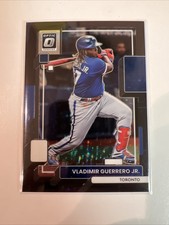 2022 Donruss Optic VLADIMIR GUERRERO JR Black Stars Prizm 4/149 Blue Jays