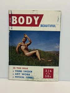 BODY BEAUTIFUL October 1961 Physique Photography Magazine - Wayne Hunt covers - Imagen 1 de 2