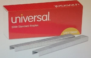Universal Standard Meißelspitze Klammern, 0,25" Bein, 0,5" Krone, Stahl, 5.000/Box - Bild 1 von 13