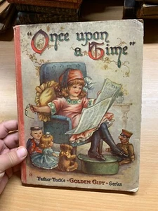 RARE Livre D'Or De Father Tuck 'Once Upon A Time' Grimm Andersen (P3) - Picture 1 of 17