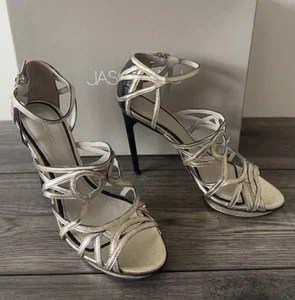 JASON WU METALLIC GOLD LEATHER CHARLEY SHOES UK 6.5 MADE IN ITALY RETAIL £855 - Picture 1 of 14
