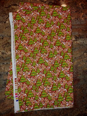 2yds Blank Quilting Gingerbread Factory Elizabeth Medley 1625 45"w - Image 1 of 4