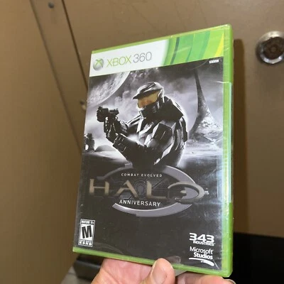 Halo: Combat Evolved - Anniversary Edition New & Sealed (Xbox 360) Black Label - Image 1 of 4