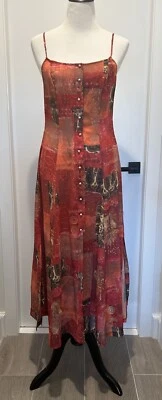 Gruppo La Perla Women’s Graphic Print Beach Cover Up Dress, Size 44 - Image 1 of 4