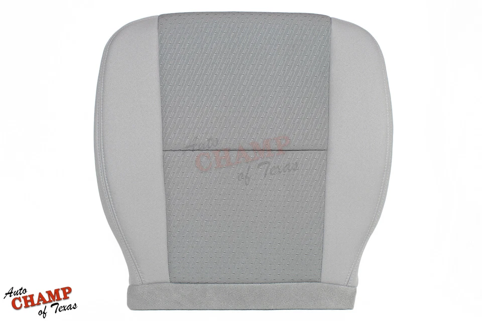 07-14 Chevy Silverado 1500 2500 3500 -Driver Side Bottom Cloth Seat Cover Gray - Image 1 of 4
