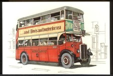 Modern Postcard: Pre-war LONDON BUSES: the ST Type. Ref: Golden Era GP067