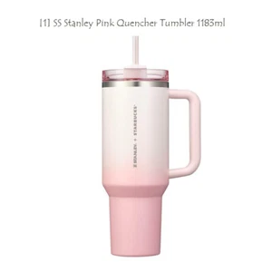 STARBUCKS KOREA 2024 SS Stanley Quencher Tumbler 1183ml(40oz)  Limited Edition - Picture 1 of 14