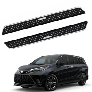2Pcs Fits for 2021 2022 Sienna XL40 Door Side Step Nerf Bar Running Board - Picture 1 of 9
