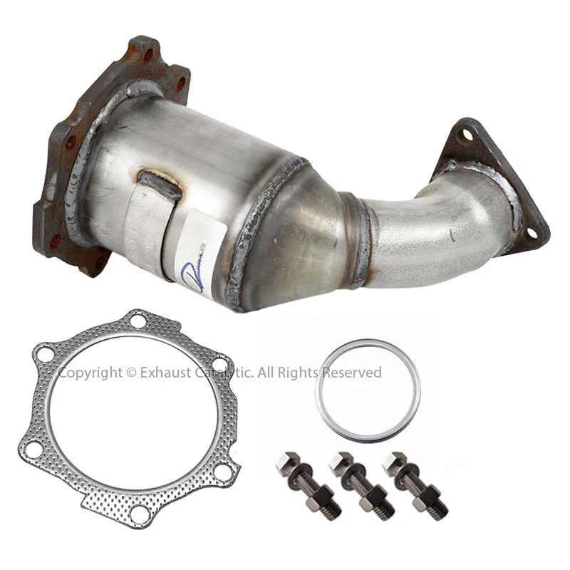  2002-2003 Fit NISSAN Maxima 3.5L Manifold Catalytic Converter Radiator Side - Image 1 of 3