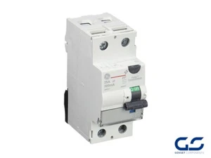 Interruptor Diferencial 2P 25A 300mA Clase AC General Electric 604251 - Bild 1 von 1