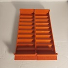 2 Quarter Coin Trays Orange Metalfab