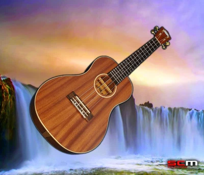  Lanikai LMC Concert Ukulele All Solid Mahogany Uke Rosewood Fretboard - Image 1 of 4