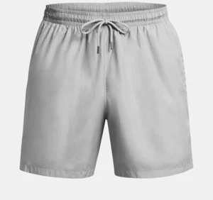 Under Armour Men’s Loose Fit Woven Volley Shorts Sz. 2XL NEW 1377191-011 GREY - Picture 1 of 3