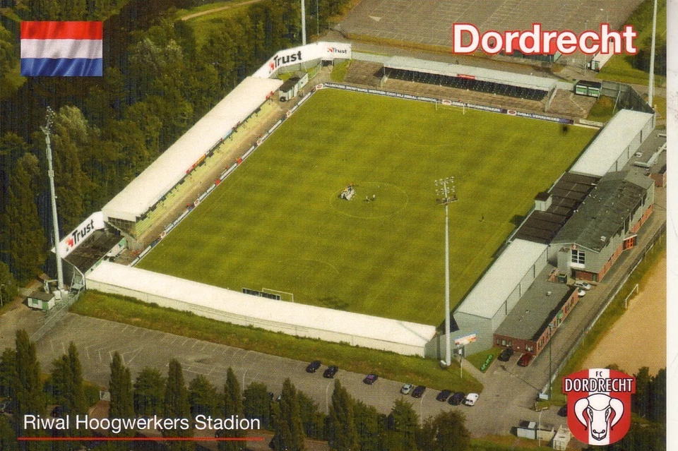 Postkarte :  DORDRECHT  /Niederlande - Luftansicht  Stadion   ( GW 902 ) - Bild 1 von 1