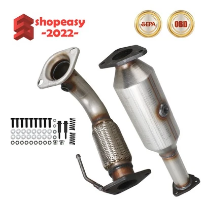 Catalytic Converter Direct-Fit for 2003-2007 Honda Accord 2.4L & Front Flex Pipe - Image 1 of 4