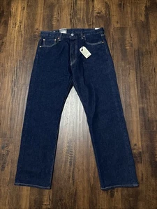 Pantalones de mezclilla premium Levis 501 '93 elásticos rectos pierna recta para hombre 34x29 nuevos con etiquetas - Imagen 1 de 10