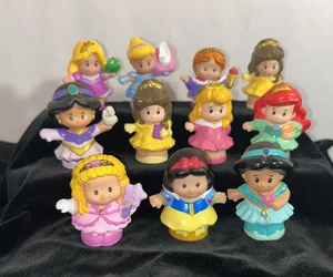 Konvolut 11 Fisher-Price Little People Disney Prinzessin Figuren KEINE DOPPELTEN - Bild 1 von 21