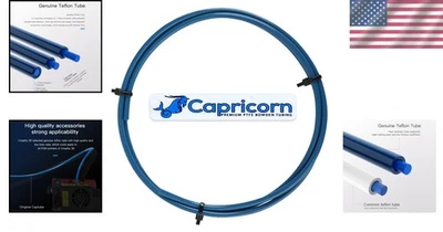 Tubo de teflón Capricornio de 1 metro PTFE Bowden tubo de filamento de 1,75 mm, baja fricción f Foto 1 de 4