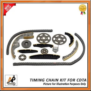 Fits AUDI VW 3.0 TDI Diesel Engine CDTA CTBA 059109509C Timing Chain Kit NEW - Picture 1 of 5