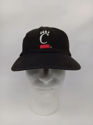 De colección Cincinnati Bearcats UCats Bordado Sombrero/Gorra Correa Trasera Negro Foto 1 de 4