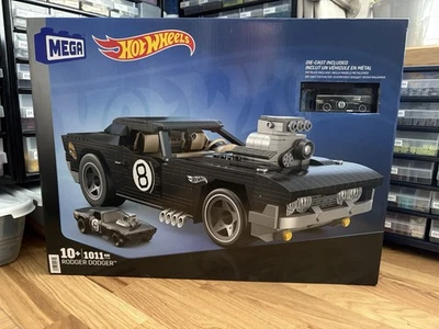 MEGA Hot Wheels Rodger Dodger Vehicle 1011 Piece Construction Set New Sealed - Image 1 of 4