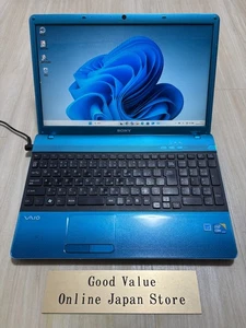 Sony Vaio PCG-71311N VPCEB17FJ Blue Core i3-M330 Windows 11 Pro 8GB HDD 320GB - Picture 1 of 20
