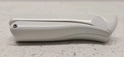 Manija plegable Pella Operator y cubierta ventana herrajes blanco para zurdos  Foto 1 de 4