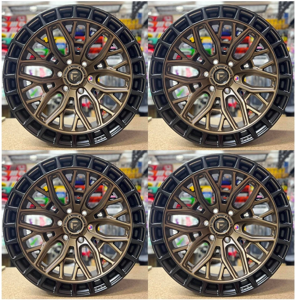 20” Fuel Sigma Wheels Fit Chevrolet Silverado 1500 2010-2026 New Rims 20x10 - Image 1 of 4