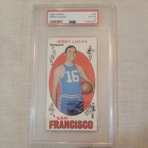 1969 TOPPS #45 JERRY LUCAS ROOKIE RC PSA 4 - Picture 1 of 4
