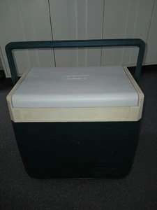 Vintage Coleman Kühlbox dunkelgrün weiß Kühlbox Modell 5218 - Bild 1 von 8