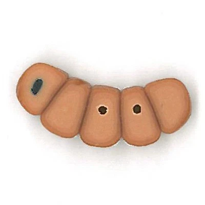 Кнопки Fishin' Worm 1128 от Just Another Button Company - Изображение 1 из 2