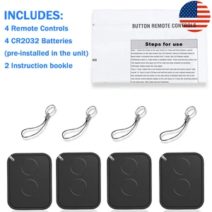 4X Mandos a distancia para Nice Era One ON1E ON2E ON4E INTI1 FloR FLO1RE, FLO2RE, FLO4RE - Imagen 1 de 6