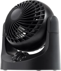 IRIS USA WOOZOO Desk Fan, Air Circulator, 3 Speeds, 32ft Max Air Distance, 112° - Picture 1 of 5