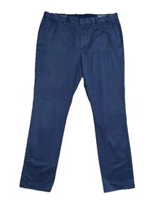 Bonobos Monday Blue 36/32 Weekday Warrior Slim Tailored Fit Chino Straight Pants - Picture 1 of 7